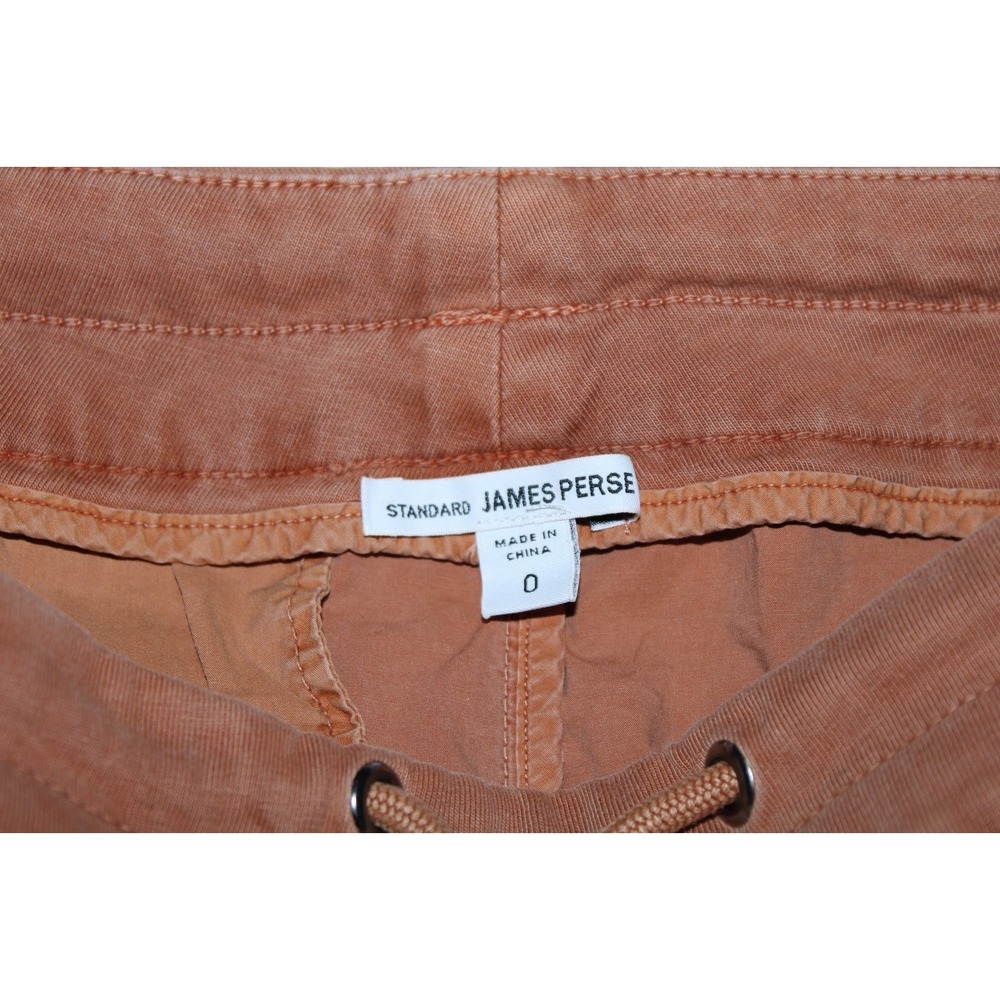 James Perse Men's Size 0/XS Orange Zipper Pocket Shorts - Picture 5 of 8